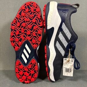 Adidas Golf Codechaos 25 Spikeless Golf Shoes M12 Navy/White/Red
